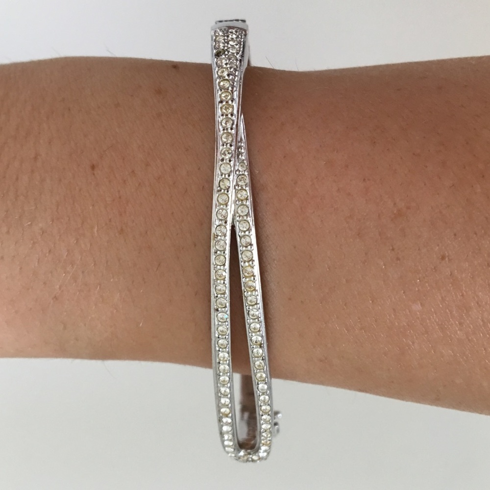 Authentic Swarovski cuff bracelet.